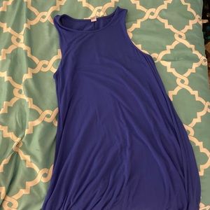 Old navy blue tank top dress
